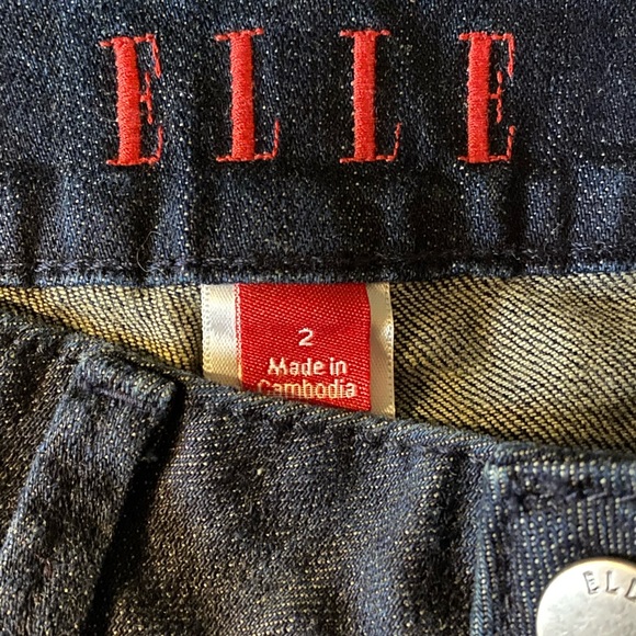 ELLE Denim In The Mix Jeans sz 2 - Picture 6 of 6